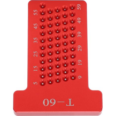Règle en T de précision T60 pour charpentier, outil de mesure et traçage menuiserie