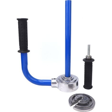 Acier du Carbone 1220 Pouces de L'outil de Film du Manuel D'étirement Films D'emballage Distributeur, Ergonomique pour Faciliter le Fonctionnement, Idéal pour L'emballage Travailleurs (BLUE) (1/5)