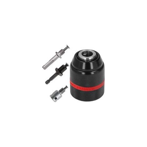 Adaptateur Mandrin Visseuse Mandrin Perceuse Sans Clé 1/2 20 UNF, 1,5 13mm, Accessoire pour Perceuse et Visseuse Électrique (1/5)