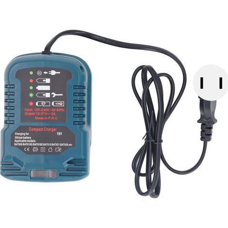 Minicargador portátil inalámbrico para baterías de herramientas eléctricas, compatible con baterías de litio BAT609 y BAT610G. (1/5)