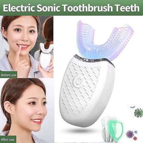 Sterilisateur,Nettoyant automatique pour les dents Sonic Brosse à dents électrique 360 degrés pour enfants Brosse [B523563973] (1/4)