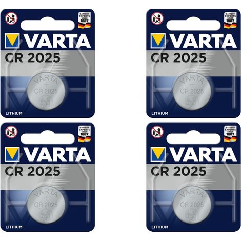 .Varta CR 2025 3V au lithium.