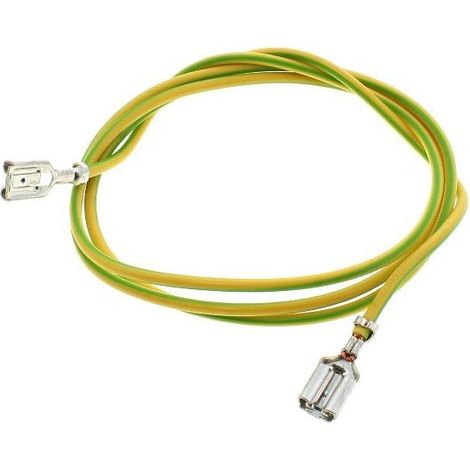 CÂBLAGE MODULE EARTH PORTE CHARNIÈRE WHR POUR LAVE VAISSELLE WHIRLPOOL - C00386697 (1/2)