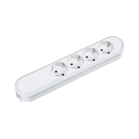 Bachmann 381.223K base múltiple 4 salidas AC Blanco