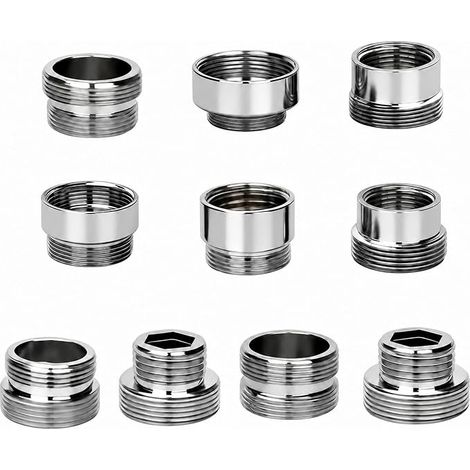 Adaptateur de Robinet avec Joints, 10PCS pour Évier Filtre à Eau (1/5)