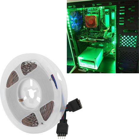Bande LED flexible USB, lampe décorative à monter soi-même pour éclairage d'ambiance TV. (1/5)