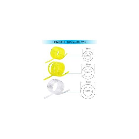 Kit de 10 durites d'essence (1 m), filtre à essence, pompe à essence, joint de réservoir, pour tondeuse à gazon, souffleur, tronçonneuse