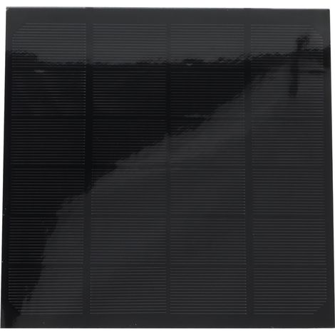 Tragbares monokristallines Silizium-Solarpanel zum Selbstbauen, Solarladegerät, 6 V, 4,5 W, Photovoltaikklasse A, 165 x 165 mm (1/5)