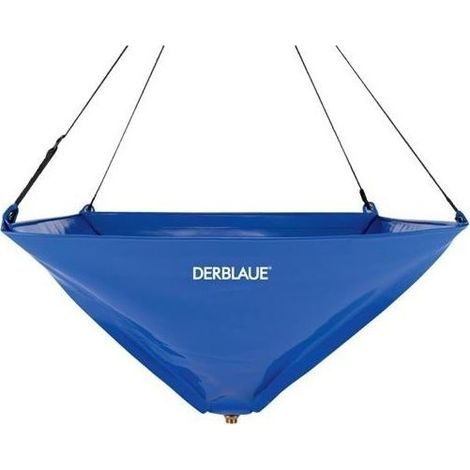 Der Blaue Trichter klein 40cm 25L 3/4" Anschluss, 4x Ösen, verstellbares Aufhängesystem, 40 x 40 cm Öffnung