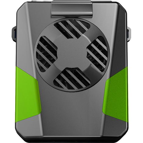 Ventilateur de taille haute vitesse, USB, portable pour les chantiers de construction extérieurs, puissant et durable. (1/2)