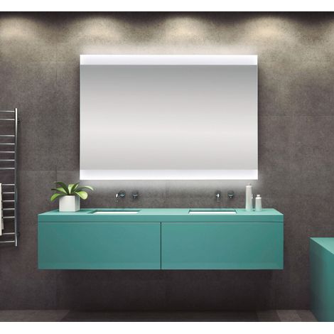 BATHSTAGE 66666 B-932 Espejo LED Retroiluminado Reversible 120X70 cm Canto Pulido - ref: BS-66666