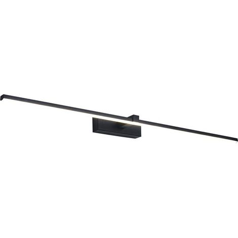 Applique murale LED salle de bain 30W – Lumière blanche neutre 4500K – Aluminium étanche IP44 – Longueur 40CM – Design moderne noir (1/2)