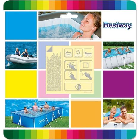 Bestway 62091 waterproof inflatable repair patches