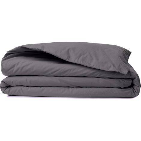 Funda nórdica, funda nórdica, ropa de cama Cover 100% Algodón RANFORCE Gris (1/5)