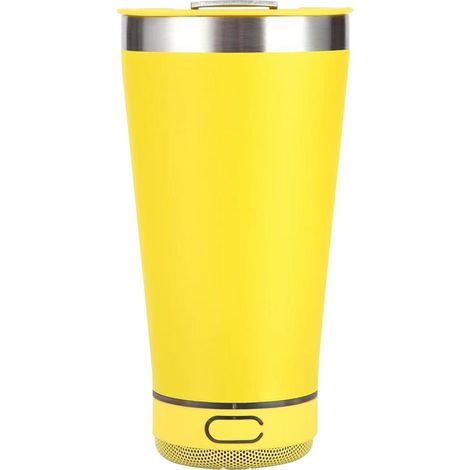 Tasse À Bière Avec Haut-Parleur Bluetooth - Tasse Isolée Double Paroi En Acier Inoxydable 304 - Ouverture Bouteille Intégrée - 1 Pièce (1/4)
