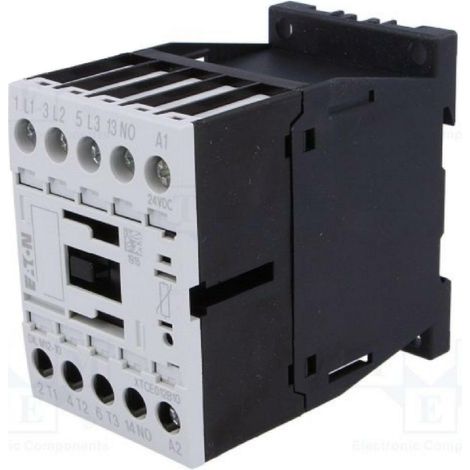 Eaton dilm12-10(24v50/60hz) contattore di  potenza dilm 5,5kw 1 na