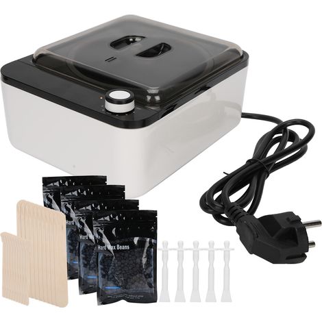 Chauffe-cire professionnel pour épilation, kit avec cire en grains, prise EU 220V (1/5)