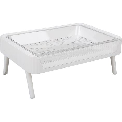 Organisateur d'étagère de cuisine, rangement pour tasses, égouttoir de bureau multifonction pour tasses de bureau (1/5)