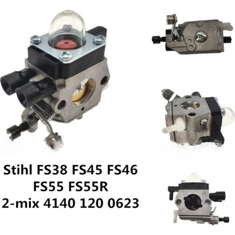 Carburateur pour Stihl FS38 FS45 FS46 FS55 2-mix 4140 120 0623 (1/4)