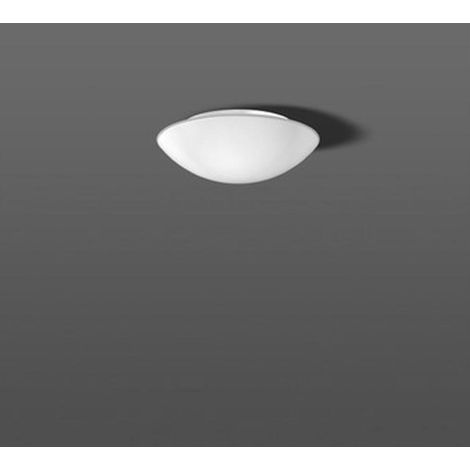 RZB Flat Basic, weiß, on/off Decken- und Wandleuchten, D 370 H 118, 118°, Glas opal 211059.002 (1/5)