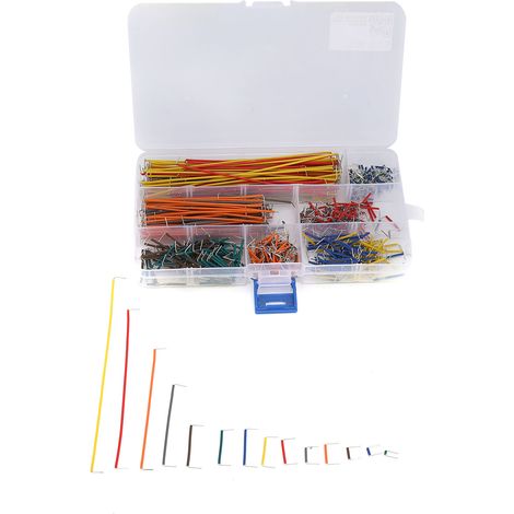 560Pcs Jumper Wire UShaped Color Breadboard Lines Circuit Board Pin Expansion Accessories