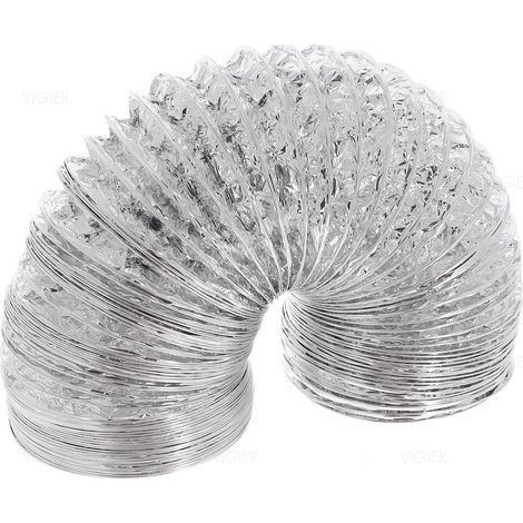 Gaine de hotte diamètre 150mm – GAINE150COMPACTE – Extensible jusqu'à 3m – Résistante à l'humidité et aux températures élevées