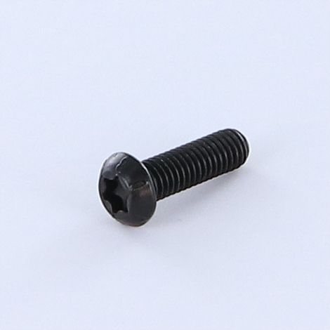 Vis métaux Tête bombée TORX T10 M3X10 Classe 8.8 Acier zingué noir-1 pièce