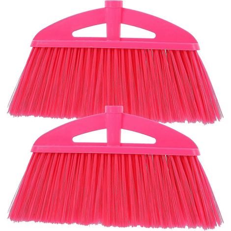 têtes de balai de rechange en plastique, têtes de balai en fil de fer pour balais et balais, adaptées aux sols en bois, carrelages et moquettes. (1/4)