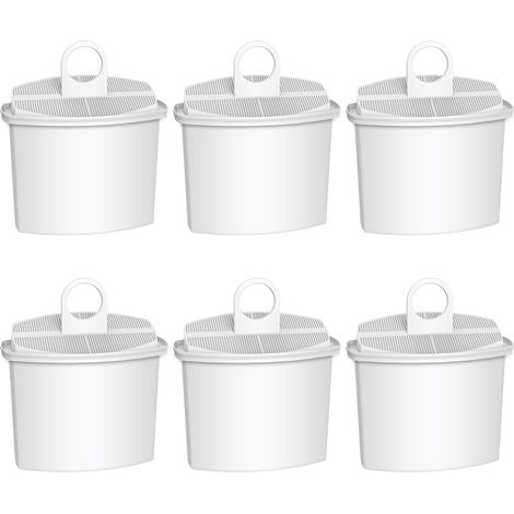 Filtres KWF2, de rechange pour les cafetières Braun Brita KWF2, Braun KF560, KF130, KF140, KF550, KF570 (6 pièces)