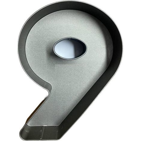 Calder teglia forma numero 9 alluminio antiaderente 18,5x24 cm