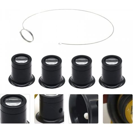 Ensemble fer à souder et fer à dessouder électrique, masque pour les yeux, loupe, lunette de bijoutier, lunettes, restaurateur de bijoux, miroir grossissant, loupe, langue, bague en acier multifonctio (1/5)