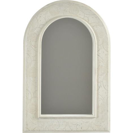 Specchio legno norimberga crema cm 40x2h60 (1/3)