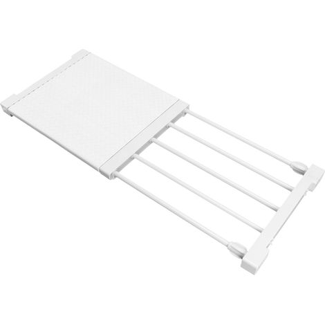 Étagère de rangement réglable à tension pour placard, largeur 24 cm, pour armoire/penderie de 38 à 55 cm / 14,96 à 21,65 pouces (1/5)