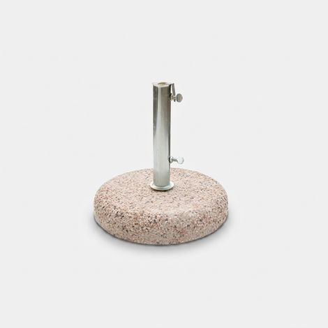 Runde Terrassen-Granulat-Schirmständer, 25 kg