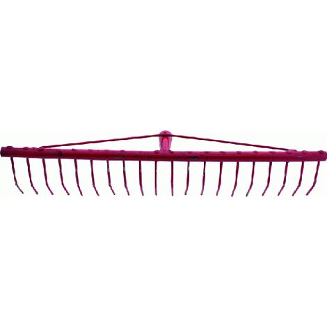 Keyman Rastrello Da Fieno 20 Denti Cm 61 In Acciaio Zincato. Attacco Fisso (1/2)