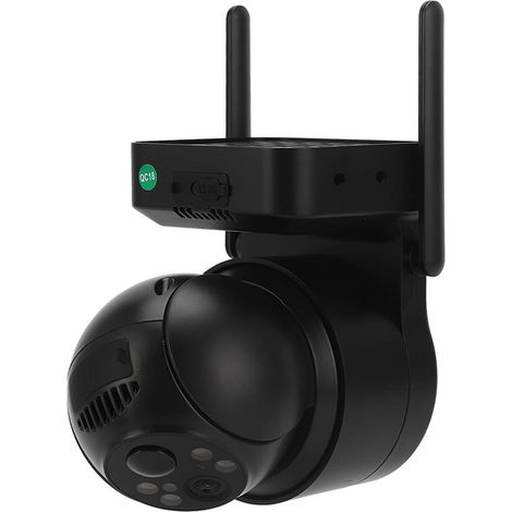 Caméra de surveillance solaire sans fil extérieure WiFi HD alimentée par batterie avec vision nocturne (1/5)