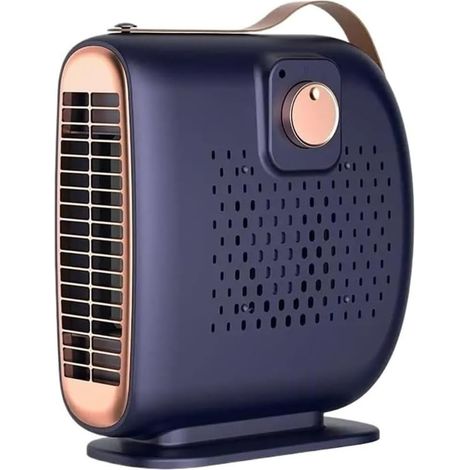 Chauffage électrique portatif d'appoint PTC automatique à température constante 800 w Bleu (1/4)