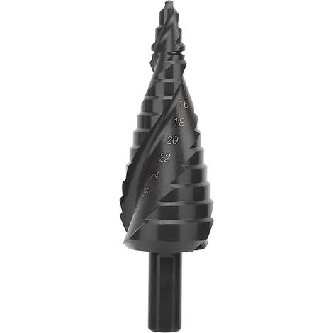 6–30 mm Kegelstufenbohrer, nitriert, HSS-Lochschneider für Bleche