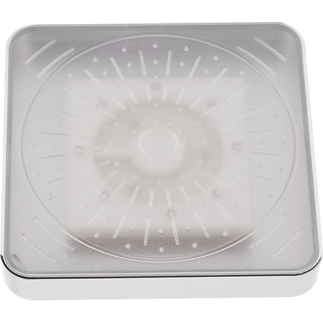 Pommeau de douche LED 6 pouces avec 7 couleurs changeantes, pulvérisateur de douche innovant pour salle de bain et maison. (1/5)