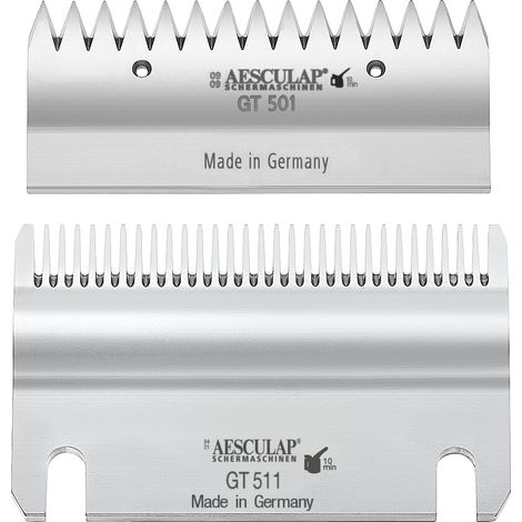 Kerbl Aesculap Schermesser Econom Set, 23 Ober & 21 Untermesser Zähne, 1 mm (1/4)