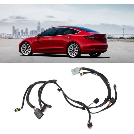 Tesla 1567961-00-A Kabelbaum für den vorderen Kühlerlüfter, kompatibel mit Tesla Model 3 von 2017 bis 2022. (1/5)