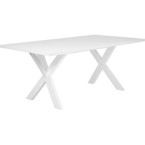 Esstisch LISALA Weiß 180 cm 100 cm (1/5)