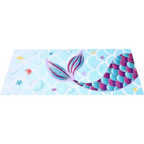 Strandtuch Strapazierfähiges Material and Textur mit Meerjungfrau Motiv Mikrofaser (1/5)