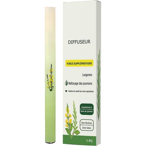 Désodorisant naturel, purification des poumons à base de molène, pour une respiration dégagée chez les hommes et les femmes (1/4)
