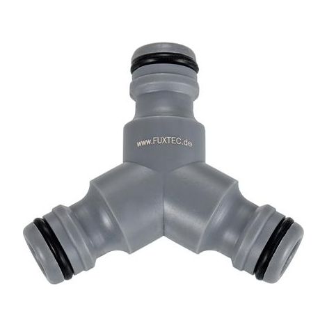 FUXTEC Y-Verteiler FX-YVT1 Anschlussmöglichkeit für 2 Geräte an einen Wasserhahn