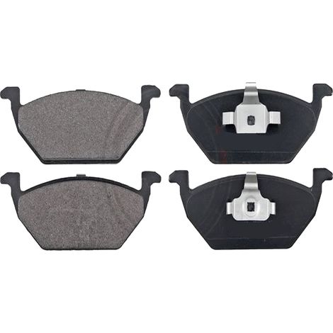 KIT PASTIGLIE FRENO ANTERIORI compatibile con SKODA FABIA II COMBI (545) / PASTIGLIE FRENANTI AUTO OEM P 85 041  P 85 121, / SOSTITUZIONE DIRETTA / BASSA POLVERE / SILENZIOSO (1/4)