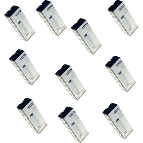 Lot de 10 filtres adoucisseur d'eau modèles ECAM (5513292811) Cafetière, Expresso DELONGHI