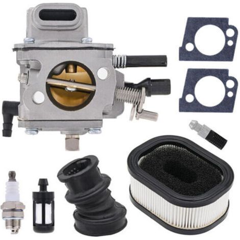 Carburador con filtro de aire y kit de repostaje de línea de combustible para STIHL 064 065 066 MS640 MS650 MS660 para Walbro WJ-67A/WJ-76A para Zama C3A-S31. (1/5)