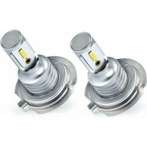 Ampoule H7 LED, 1000 LM 6000K Blanc Extrêmement Brillant Phare LED, IP68 Étanche Tout-en-un Kit de Conversion Plug and Play，2 H7 Ampoule 13Treize (1/5)