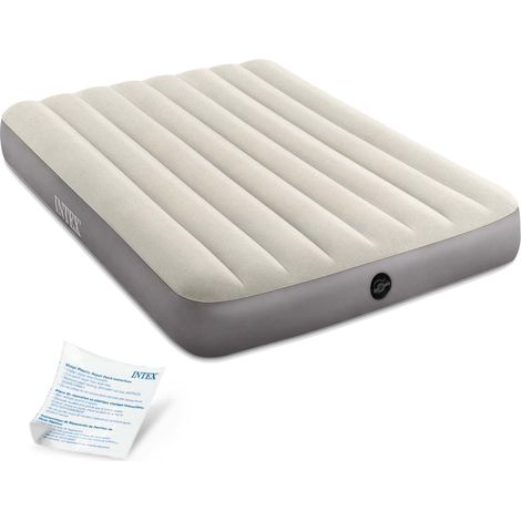 Aufblasbare matratze 191x137x25 cm fur zwei personen intex 64102